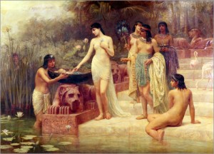 Edwin Longsden Long: The Finding of Moses